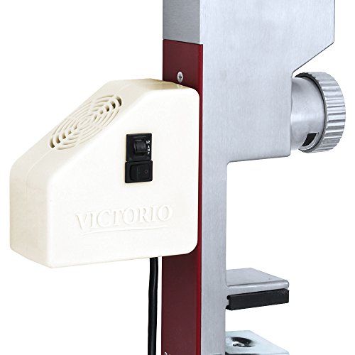 Victorio VKP1024 Deluxe Hand Operated Grain Mill AND Deluxe Motor Package