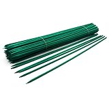 18" Green Wood Plant Stake, Floral Picks, Wooden Sign Posting Garden Sticks (100 Pcs) by Royal Imports