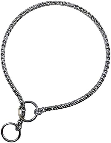 Haute Dauge Snake Serpentine Show Chain 2.0 mm Chrome 28"