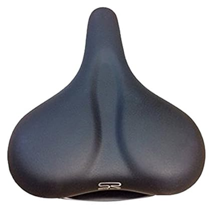 Selle Royal Touren-City-Sattel mit Zug- und Druckfedern, schwarz, 6255