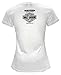 Harley-Davidson Women's Speedway H-D Embellished Short Sleeve Tee, White
