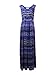 Calvin Klein Womens Chiffon Pattern Maxi Dress