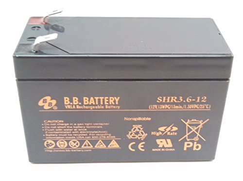 SHR3.6-12 - Genuine BB Battery Brand (replaces CPS3.6-12)