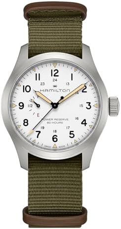 Amazon.com: Hamilton Khaki Field Mechanical Men's Watch, 42mm