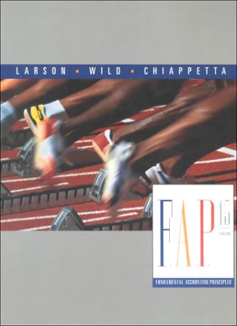 Fundamentals Accounting Principles
