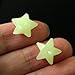 Alllife 200 Pcs Beautiful Starry Sky 3d Glowing in Dark Star Baby Kids Ceiling Wall Room Decor + 4pcs Double-sided Adhesive + Gift Bag