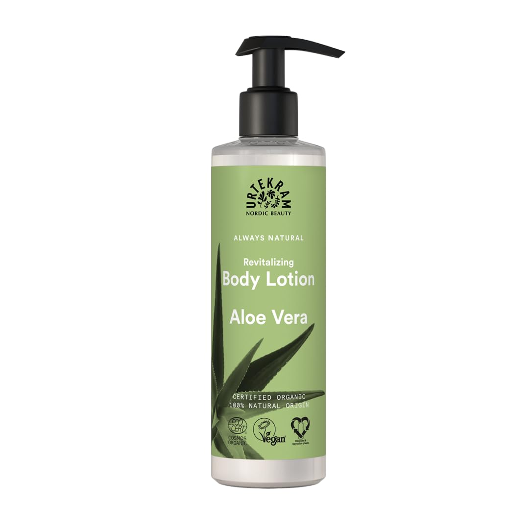 Urtekram Body Lotion - All skin types - Aloe Vera - Citrus, Vegan, Organic, Natural Origin, 245 ml