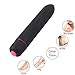 Generic AAA Battery New 10 Speed Wireless Long Bullet Vibrators Sex Toys for Women, Black, 0.02 Pound