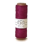 Hemp Cord Spool 10# Dark Pink 205 Feet