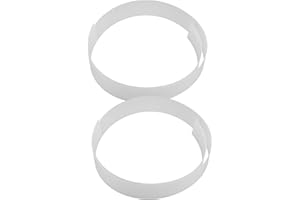 KONTONTY 2pcs Flexible LED Light Strip Diffuser Panel Optical Scattering Sheet for LED Channel Anti-Glare