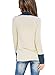 MIHOLL Women's Lightweight Criss Cross Cardigans Top Blouse (X-Large, Blue)