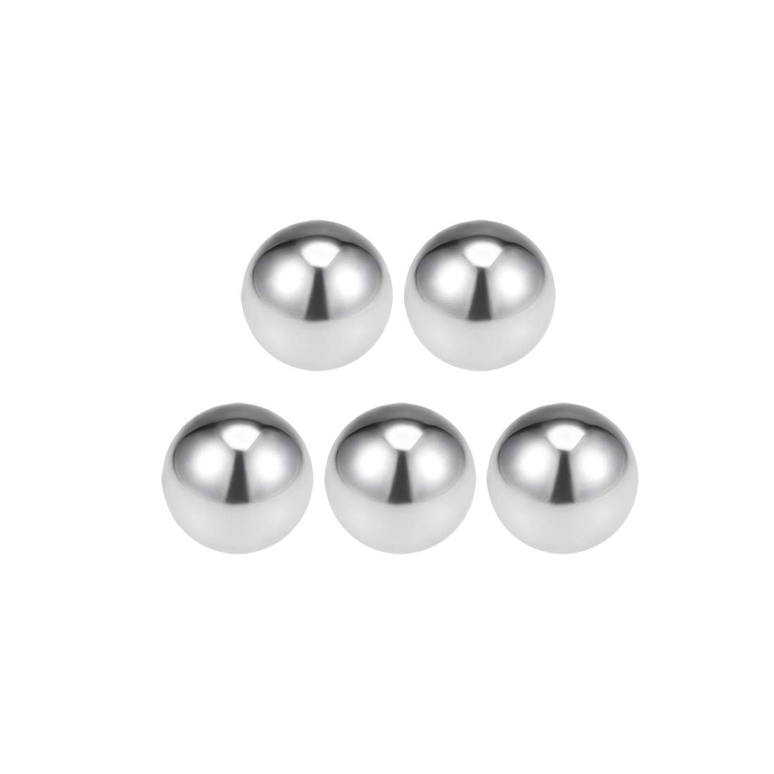 uxcell 25mm Bearing Balls 304 Stainless Steel G100 Precision Balls 10pcs