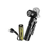 NITECORE MT21C 1000 Lumen 90 Degree Tiltable Head Multifunction LED Flashlight with 1x 3400mAh USB Rechargeable Battery and Lumen Tactical Charging Cable