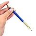 Eshylala 2.0 mm Lead Holder Metal Mechanical Pencil Automatic Mechanical Drafting Pencil for Draft Drawing,Carpenter,Crafting, Art Sketching + 12 Leads (Blue)