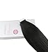 Moresoo Black Tape in Hair Extensions Human Hair Seamless Hair Extensions Tape in Jet Black Hair Extensions Human Hair Tape in Real Hair Extensions Tape in Human Hair 22 Inch #1 20pcs 50g