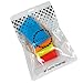 Rusoji Pack of 4 Heat Resistant Assorted Colors Insulated Silicone Protective Coffee Cup Sleeve