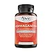 Pure By Nature Organic Ashwagandha Capsules 1200mg Ashwagandha Powder with Black Pepper for Enhanced Absorption, 120Count