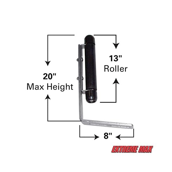 Extreme-Max-Deluxe-Roller-Trailer-Guide-On-Pair