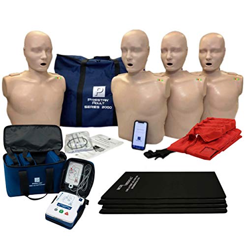 Series 2000 PRESTAN CPR Training Kit Adult Manikin 4Pack W. Advanced