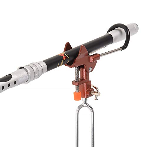 kbxstart Ground Rod Holder, Adjustable Detachable Stainless Steel