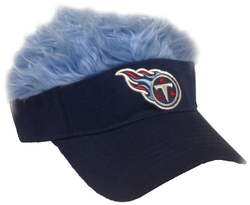 Tennessee Titans Flair Hair Visor Football Theme Hats