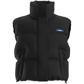 HUGO Men's Small Logo Zip Up Padded Vest
