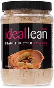 IdealLean, IdealFit Peanut Butter Powder, Appetite Suppressor, Protein, Healthy Fats, Toning, 37 Servings