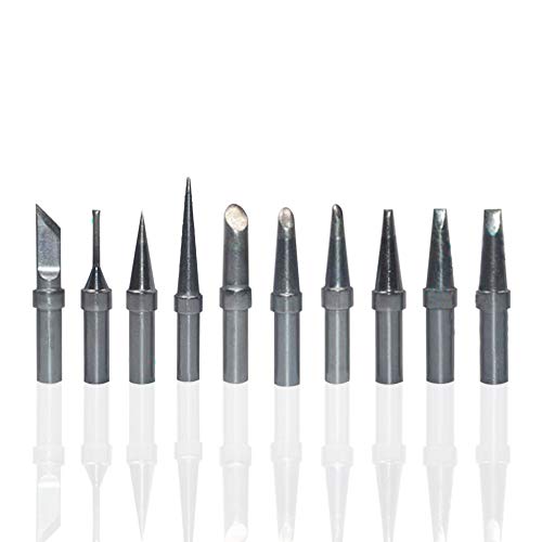 Solder Tips for Weller ST Series Replacement OD 1/4" (6.3mm), ST7 Soldering iron tip For WELLER WLC100 WP25 WP30 WP35/SP40L,SP40N (4PCS)