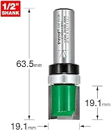 Trend Trend CraftPro Guided Profiler Router Cutter 1/2in Shank 19.1mm view 2