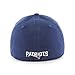 OTS NFL New England Patriots Men's Tomlin Clincher Stretch Fit Hat, Team Color, Large/X-Large