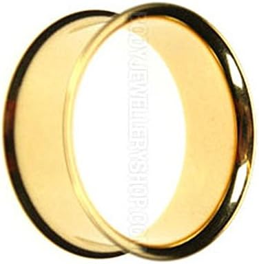 Gold Double Flared Steel Eyelet 50mm