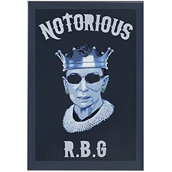 CafePress Notorious RBG III Rectangle Magnet, 2