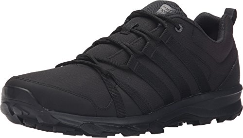 adidas Outdoor Men's Tracerocker Trail Running Shoe, black/Dark Grey/black, 8.5 M US