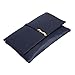 b.m.c BMC Womens Fashionable Faux Leather Large Envelope Style Statement Clutch
