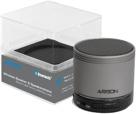 Bluetooth Wireless Portable Speaker for iPhone, iPod, iPad, Tablet, MP3 Players, Android smartphones [Gray]