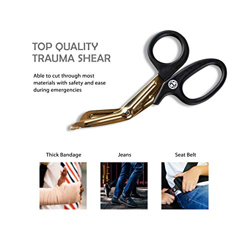 3 Trauma+Shears+Titanium+Paramedic+Emergency