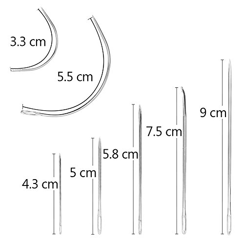 image for MORSLER Leather Working Tools 16 Pcs Upholstery Carpet Canvas Leather 