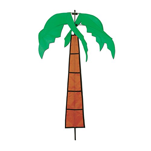 Palm Tree Wind-Wheel Party Accessory (1 count) (1/Pkg)