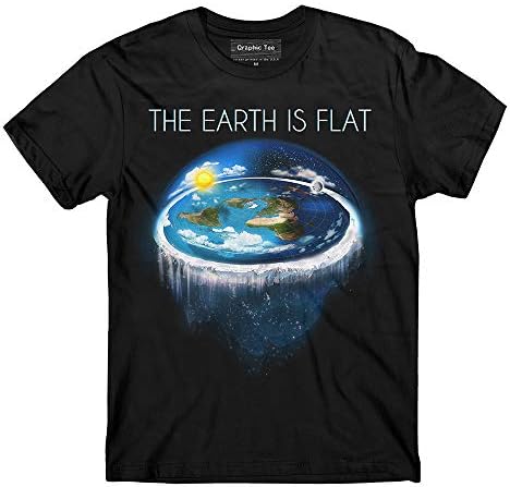 Smart People ClothingFlat Earth Tshirt,Earth is Flat,Firmament, Sheol, NASA Conspiracy, New World FE1