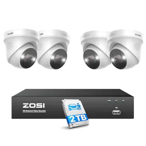ZOSI 4K 8MP PoE Security Camera System