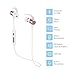 Choosly Wireless Sport Running Headphones, Bluetooth 4.1 Lightweight Stereo Earbuds with Magnetic, Best Wireless Sports Stereo Sweatproof Headset with Built-in Mic Compatible with iPhone (Rose Gold)