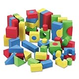 Chenille Kraft 4380 WonderFoam Blocks, Assorted Size, Multicolor