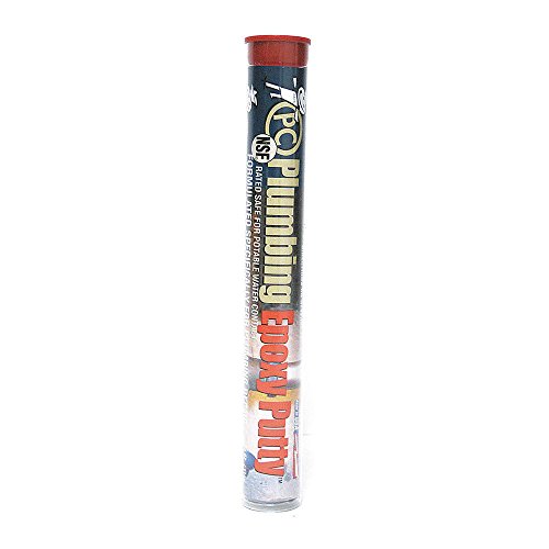 Putty, Plumbing Epoxy, 4 Oz Tube, Gray