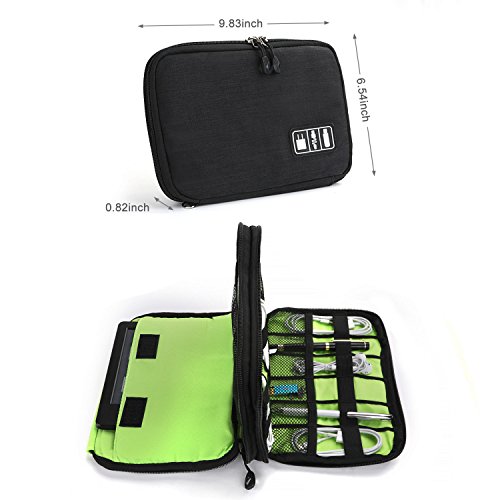Electronics-Organizer-Jelly-Comb-Electronic-Accessories-Cable-Organizer-Bag-Waterproof-Travel-Cable-Storage-Bag-for-Charging-Cable-Cellphone-Mini-Tablet-and-More