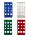 Handi-Shim Heavy Duty Reusable Plastic Construction Shims for Spacing, Leveling, Plumbing and More - 40 Piece Assorted Pack (4 sizes)