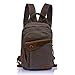 CLELO Mini Backpack Purse,Canvas Sling Rucksack Small Backpack