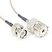 onelinkmore Coax Mobile to Base Antenna Cable BNC to UHF Cable SO239 Female to BNC Male Coax Antenna Jumper Cable UHF VHF Radio Coaxial Antenna Cable for Vehicle Base Antenna Cord Ham Radio Scanner