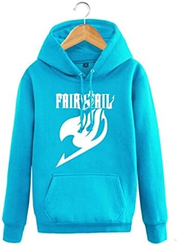 Cartoon Anime Fairy Tail Unisex Casual Hoodie Lovers' Tops