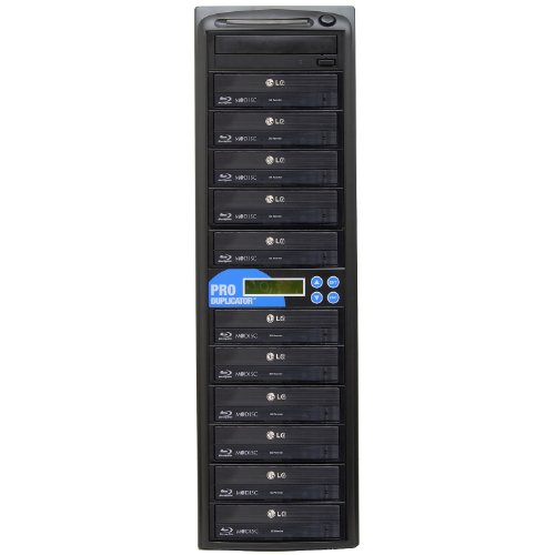 Produplicator 1 to 11 Blu-ray BD BDXL M-Disc CD DVD Duplicator – Standalone Copier Duplication Tower