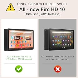 CoBak Case for All New Fire HD 10 Tablet 13th